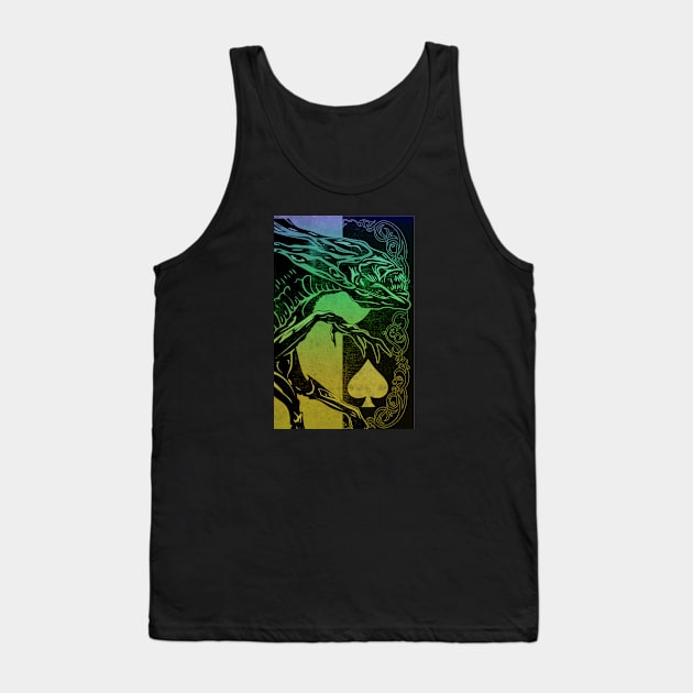 Queen Ace Card Tank Top by CTShirts